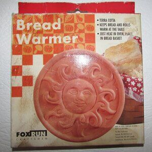 Fox Run Clay Bread Warmer - NEW in Box - Vintage